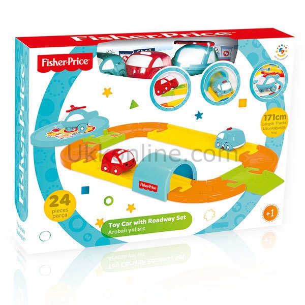 1817 FISHER-PRICE TONTON YOL SET 24 PARÇA