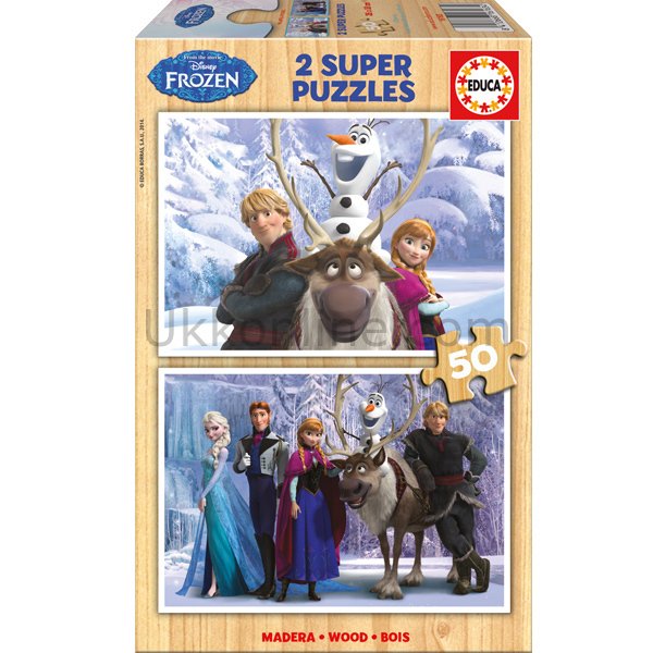 16163/EDU DISNEY FROZEN 2x50 /Educa Puzzle