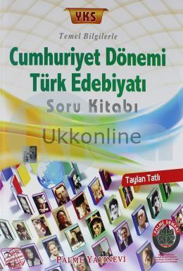 PALME YKS Cumhuriyet Dönemi Türk Edebiyatı Soru Kitabı