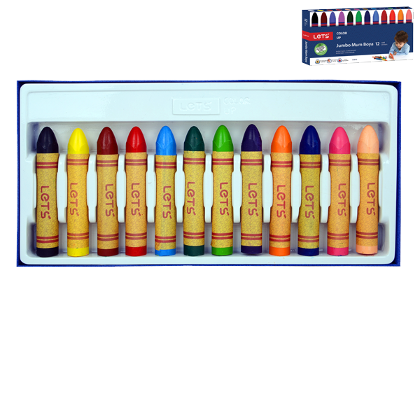LETS MUM BOYA 12 RENK JUMBO L-6512