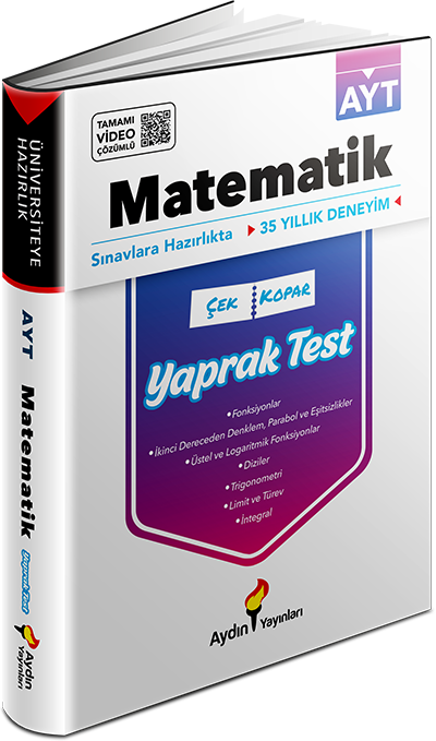Ayt Matematik Çek Kopar Yaprak Test
