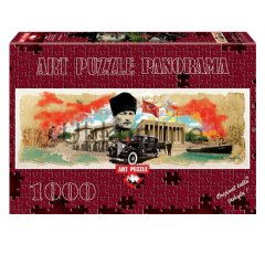 4476/ART 1000 prc ATATÜRK KOLAJI ART/1000 Parça Puzzle