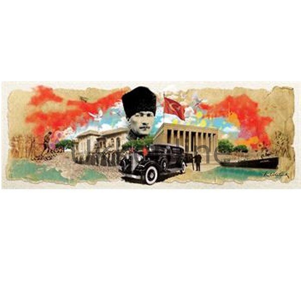 4476/ART 1000 prc ATATÜRK KOLAJI ART/1000 Parça Puzzle