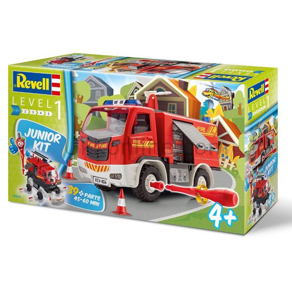 VEA00804 J.KIT İTFAİYE KAMYONU /Revell/JuniorKit/seviye 1