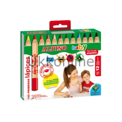 ALPİNO BOYA KALEMİ 12 RENK BABY AL-0177