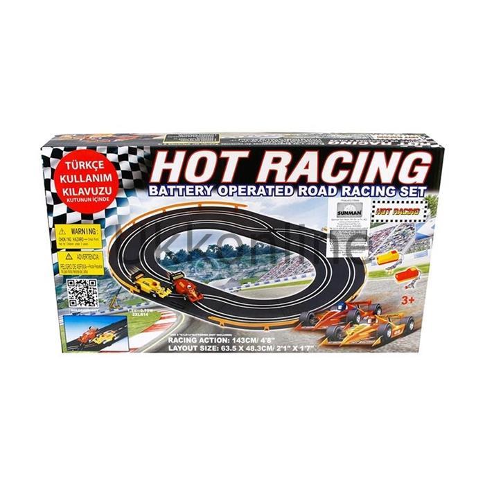 Sunman 00006004 Yarış Set Hot Racing B/O