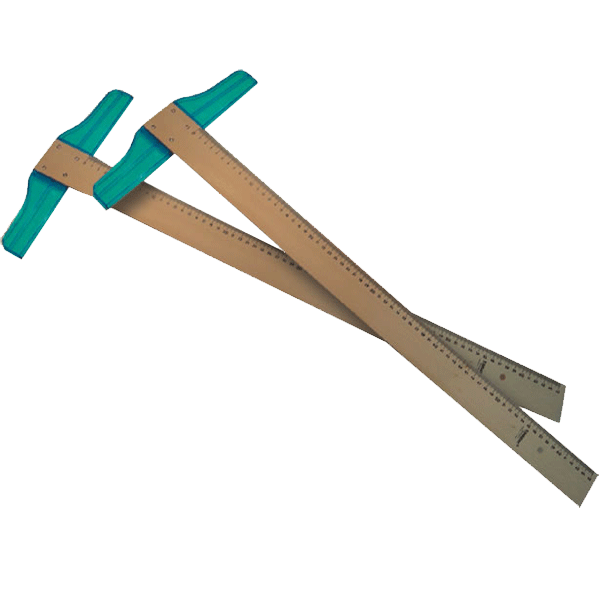 YILDIZLAR T-CETVEL AHŞAP 65cm 112