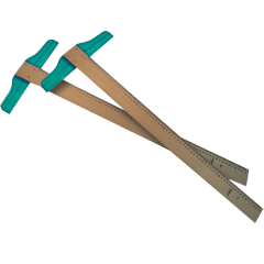YILDIZLAR T-CETVEL AHŞAP 65cm 112