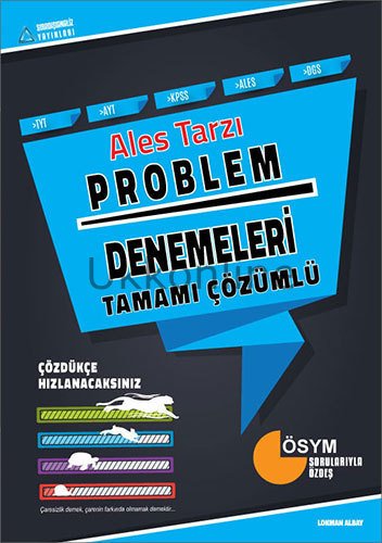SIRADIŞIANALİZ ALES TARZI  PROBLEM DENEMELERİ