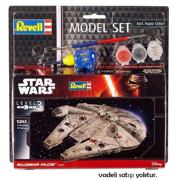 VBSW63600 SW MILLENNIUM FALCON 1:24/Revell/seviye 3