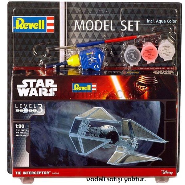 VBSW63603 SW TIE INTERCEPTOR 1:90/Revell/seviye 3