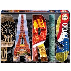 16757/EDU 1000pcs PARIS COLLAGE /Educa /1000 parça puzzle