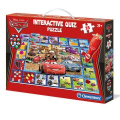 13836 INTERACTIVE QUIZ PUZZLE CARS 4-6 yaş /35pcs