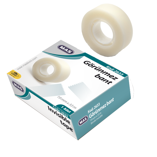 MAS GÖRÜNMEZ BANT 19mm-33m 2633