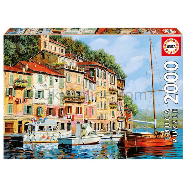 16776/EDU 2000pcs LA BARCA ROSSA ALLA /Educa /2000 parça puzzle