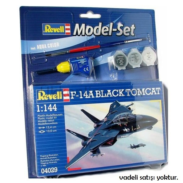 VBU64029 F-14A TOMCAT BLACK BUNNY 1:14/Revell/seviye 3