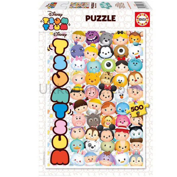 16787/EDU 500pcs TSUM TSUM DISNEY /Educa /1000 parça puzzle