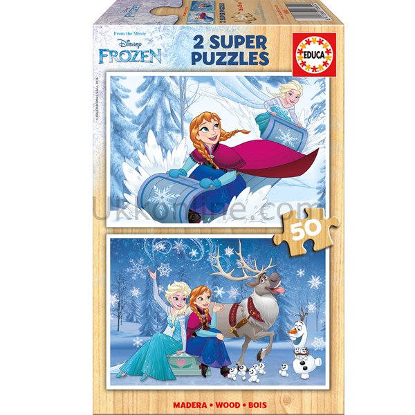 16802/EDU DISNEY FROZEN 2x50 /Educa Puzzle