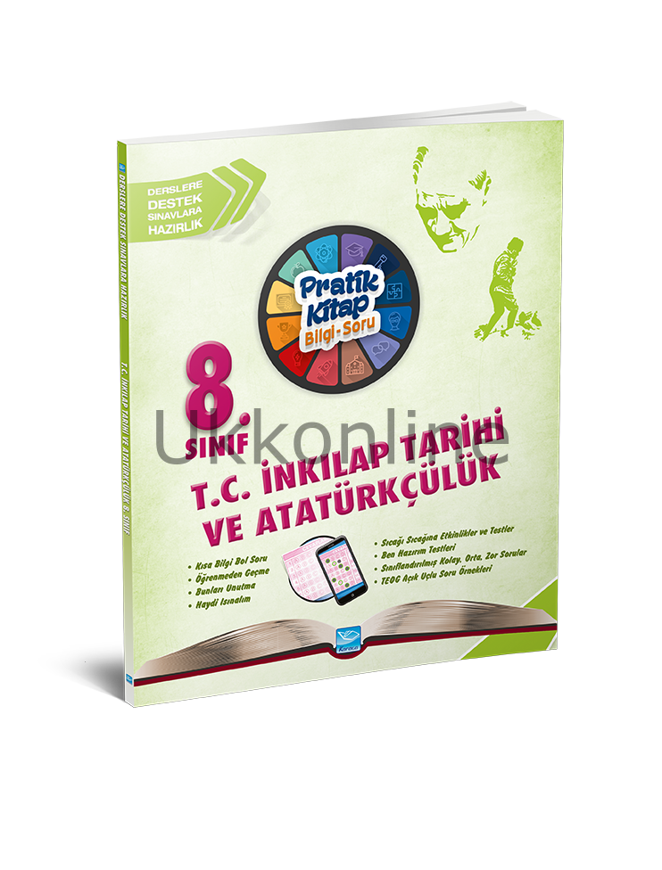 8.Sınıf İnkılap Tarihi ve Atatürkçülük Pratik Kitap Bilgi-Soru