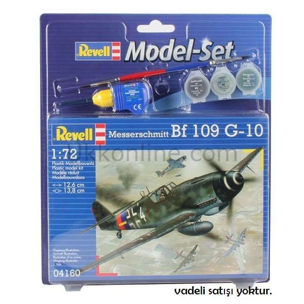VBU64160 MESSERSCHMITT BF-109 1:72 /Revell /Seviye 2