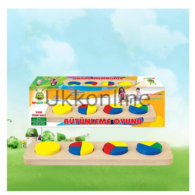 007KR WOODOY BEŞLİ GEOMETRİK ŞEKİLLER