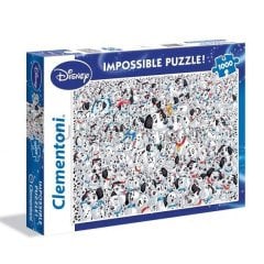 39358 101 DALMATTIANS IMPOSSIBLE/1000 ParçaPuzzle