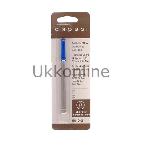 CROSS ROLLER YEDEK 8910 2 SPİRE İNCE JEL MAVİ