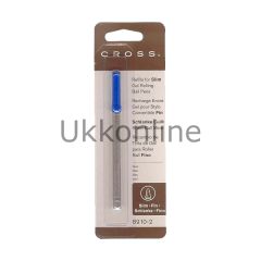 CROSS ROLLER YEDEK 8910 2 SPİRE İNCE JEL MAVİ