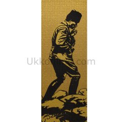 4418/ART 1000 prc YALDIZ KADIFE BASKILI ATATURK ART/1000 Parça Puzzle