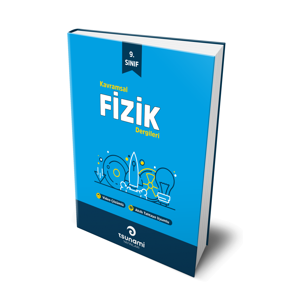 9. Sınıf Kavramsal Fizik Dergileri (3 Dergi) Tsunami Yayınları