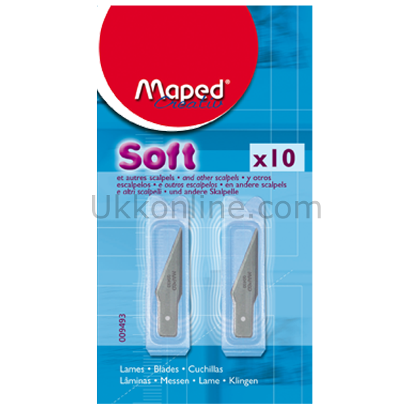 MAPED KRETUVAR SOFT KESİCİ YEDEK Lİ 10 LU