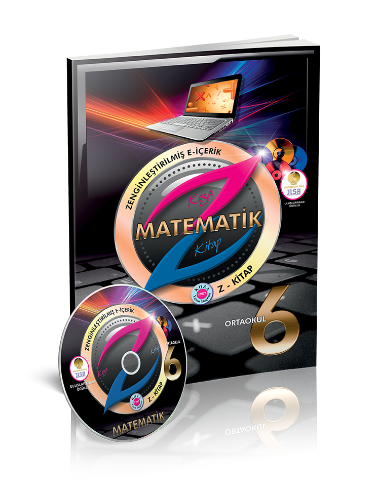 KOZA Z-Kitap Matematik 6.SINIF DVD'li