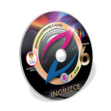 KOZA Z-Kitap İngilizce 6 DVD