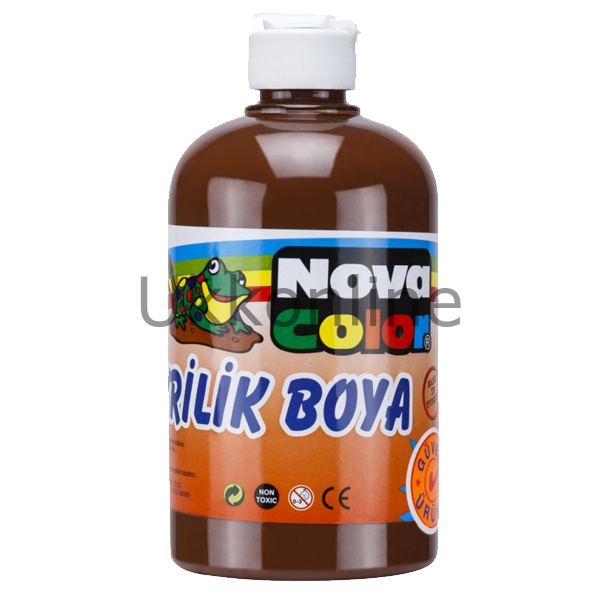 NOVA COLOR AKRİLİK BOYA 500 gr KAHVE