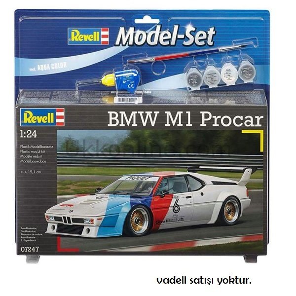 VBA67247 BMW M1 PROCAR 1:24/Revell/seviye 4