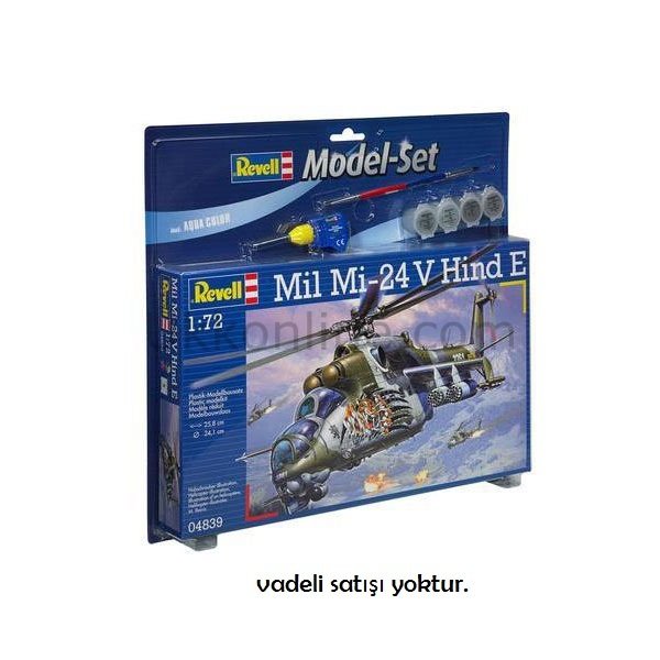 VBU64839 MIL MI-24V HIND E 1:72/Revell/seviye 5