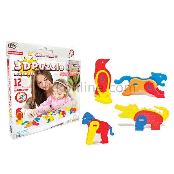 05-565 PUZZLE HAYVANLAR 3D