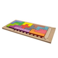 681291 AHŞAP TETRİSO