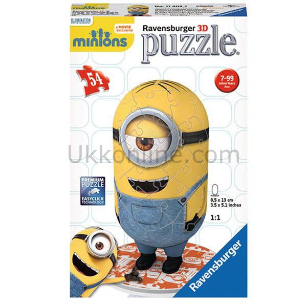 RPL114023 54pcs PUZBALL MINIONS Puzzle /Ravensburger