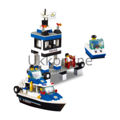 Sluban B1200 City Deniz Polisi 206 Parça