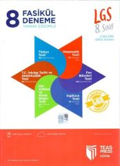 Teas Press 8. Sınıf LGS Tamamı Çözümlü 8 Fasikül Deneme 2019