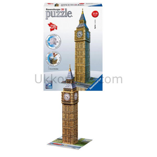 RPB125548 3D BIG BEN 3D Puzzle /Ravensburger