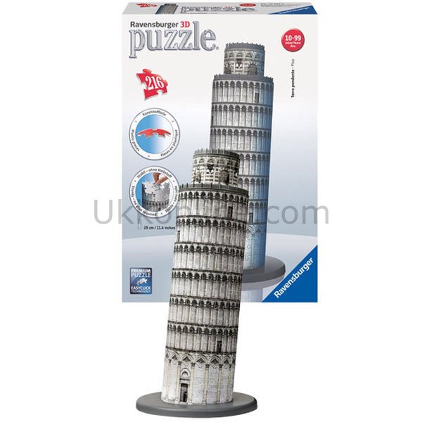RPB125579 3D PİSA KULESİ 3D Puzzle /Ravensburger