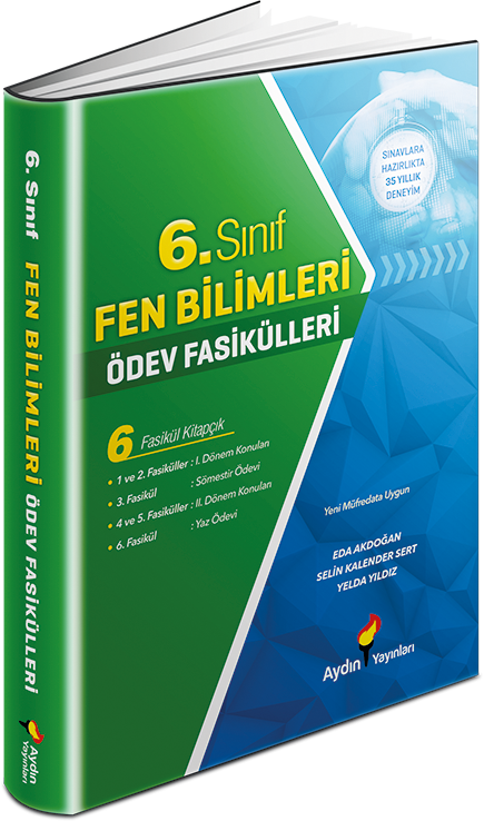Ortaokul 6 Fen Bilimleri Ödev Fasikülleri Aydın Yayınları