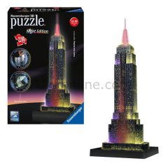 RPB125661 3D EMPIRE STATE (Parlayan) 3D Puzzle /Ravensburger