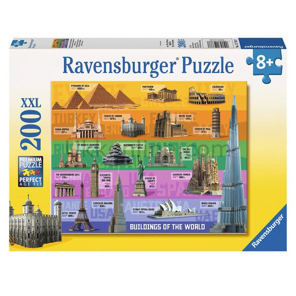 RPK127337 MEŞHUR YAPILAR 200pcs Puzzle /Ravensburger