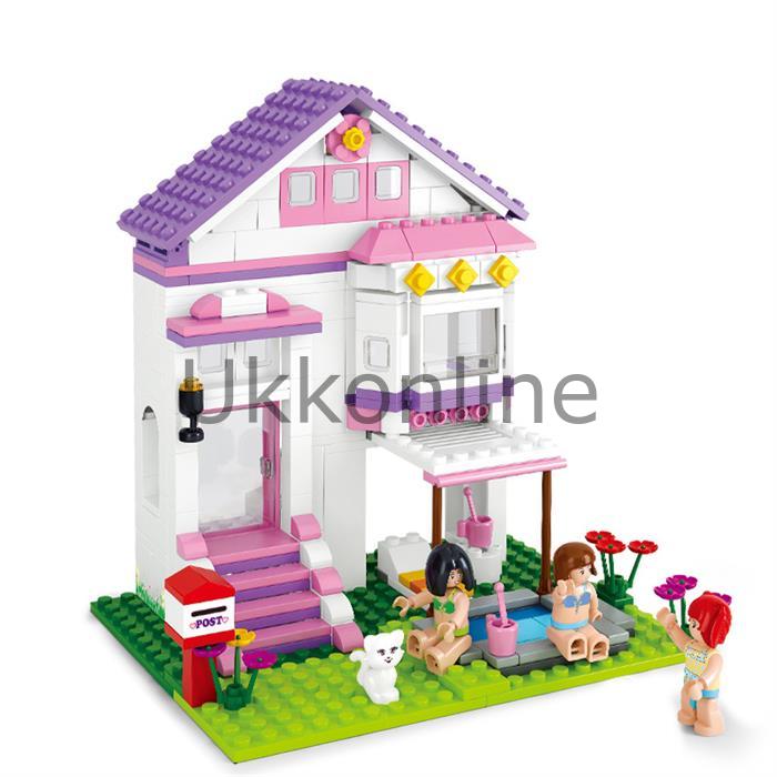 Sluban B0532 Girls Dream Havuzlu Villa 291 Parça