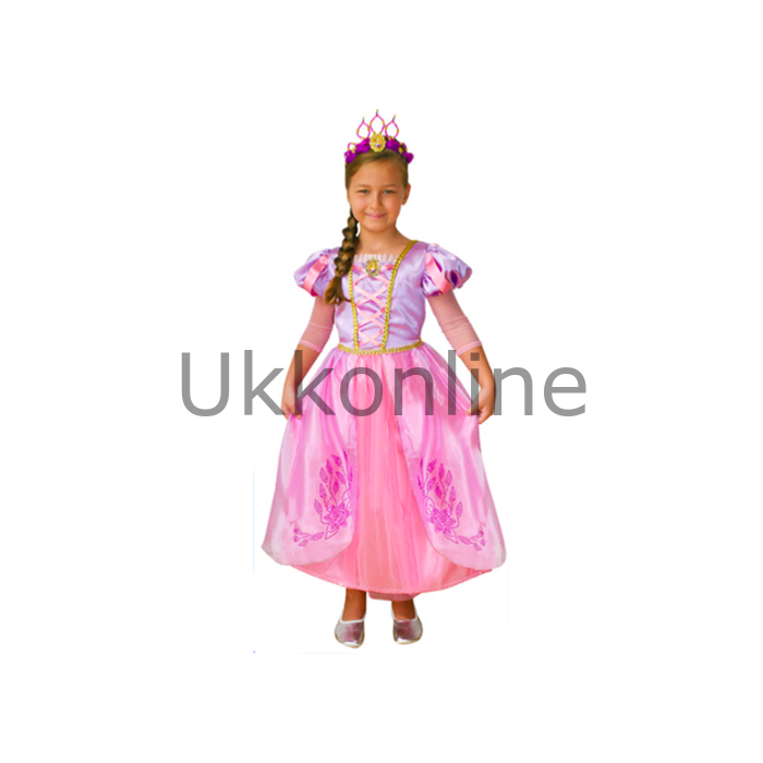Mega Kostüm 00545 Disney Rapunzel 7-9 Yaş