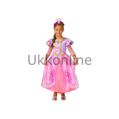 Mega Kostüm 00545 Disney Rapunzel 7-9 Yaş