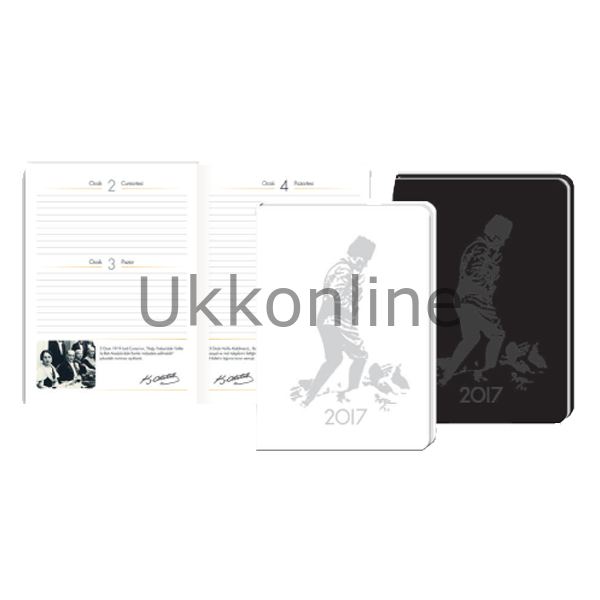 K.COLOR  AJANDA 17-24 GÜNLÜK CİLTLİ ATATÜRK